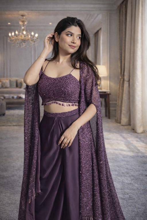 Designer Fancy BB 63 sequin Surat lehenga choli manufacturers